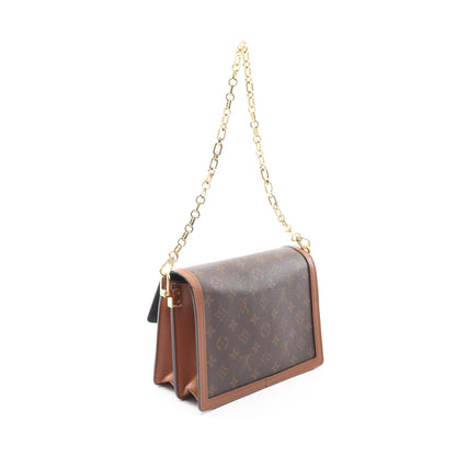 ドーフィーヌMM モノグラムリバース チェーンショルダーバッグ PVC レザー ブラウン 2WAY ルイヴィトン バッグ LOUIS VUITTON