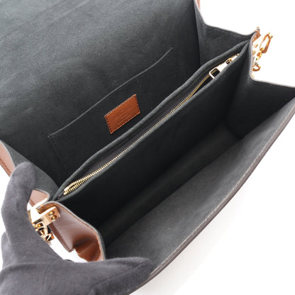 ドーフィーヌMM モノグラムリバース チェーンショルダーバッグ PVC レザー ブラウン 2WAY ルイヴィトン バッグ LOUIS VUITTON