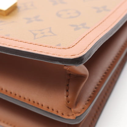 ドーフィーヌMM モノグラムリバース チェーンショルダーバッグ PVC レザー ブラウン 2WAY ルイヴィトン バッグ LOUIS VUITTON