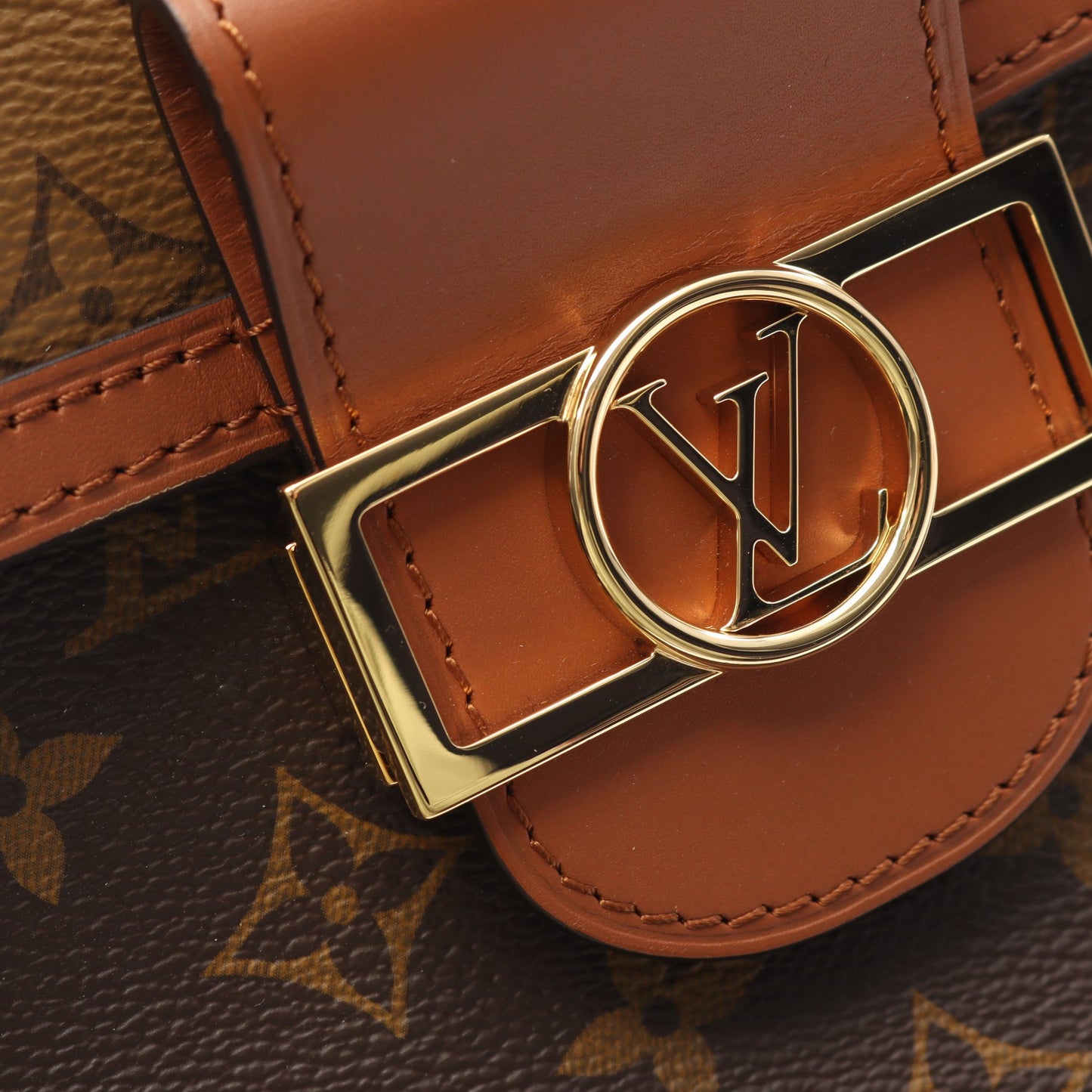 ドーフィーヌ バックパック モノグラムリバース バックパック リュックサック PVC レザー ブラウン ルイヴィトン バッグ LOUIS VUITTON