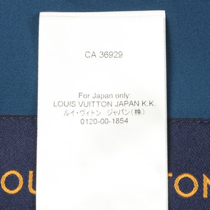 シグネチャーフードジャケット マウンテンパーカー ジャケット ブルーグリーン フード付き ルイヴィトン アウター LOUIS VUITTON
