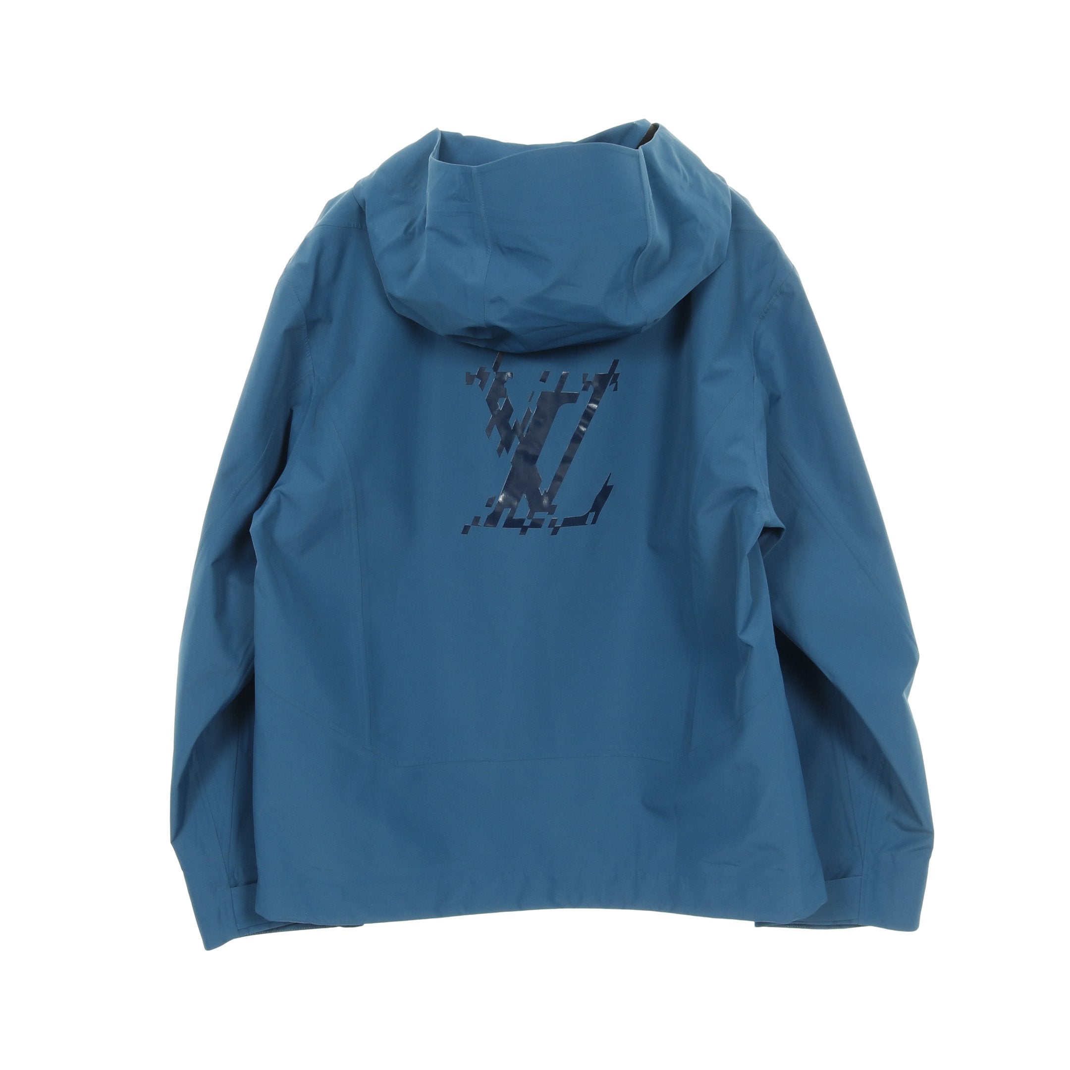 シグネチャーフードジャケット マウンテンパーカー ジャケット ブルー