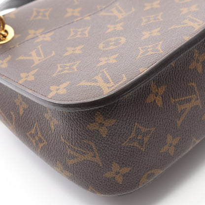 パッシー モノグラム チェーンショルダーバッグ PVC レザー ブラウン ブラック ルイヴィトン バッグ LOUIS VUITTON