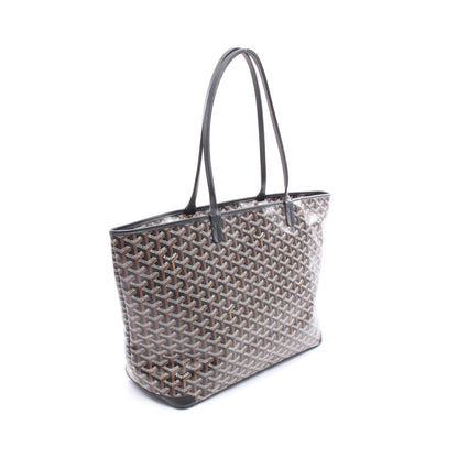 アルトワMM ショルダーバッグ トートバッグ コーティングキャンバス レザー ブラック ブラウン ホワイト ゴヤール バッグ GOYARD