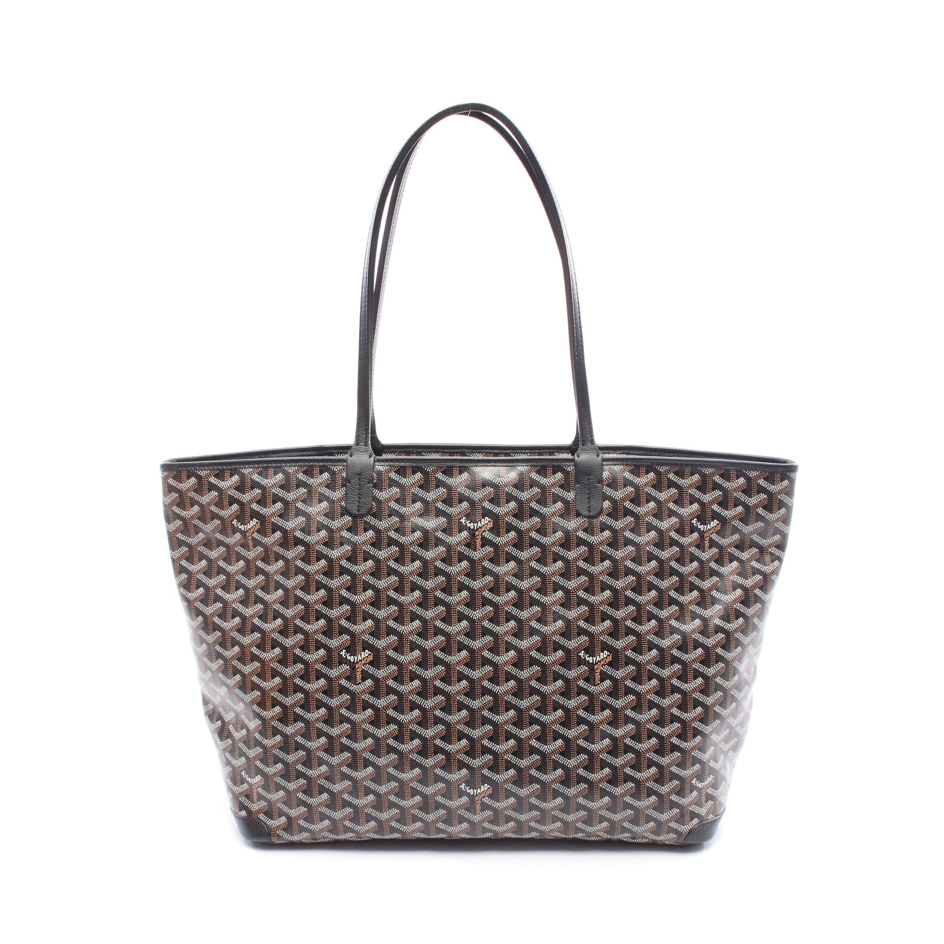 アルトワMM ショルダーバッグ トートバッグ コーティングキャンバス レザー ブラック ブラウン ホワイト ゴヤール バッグ GOYARD