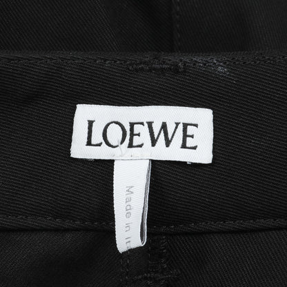 デニムスカート コットン ブラック ロエベ ボトムス LOEWE