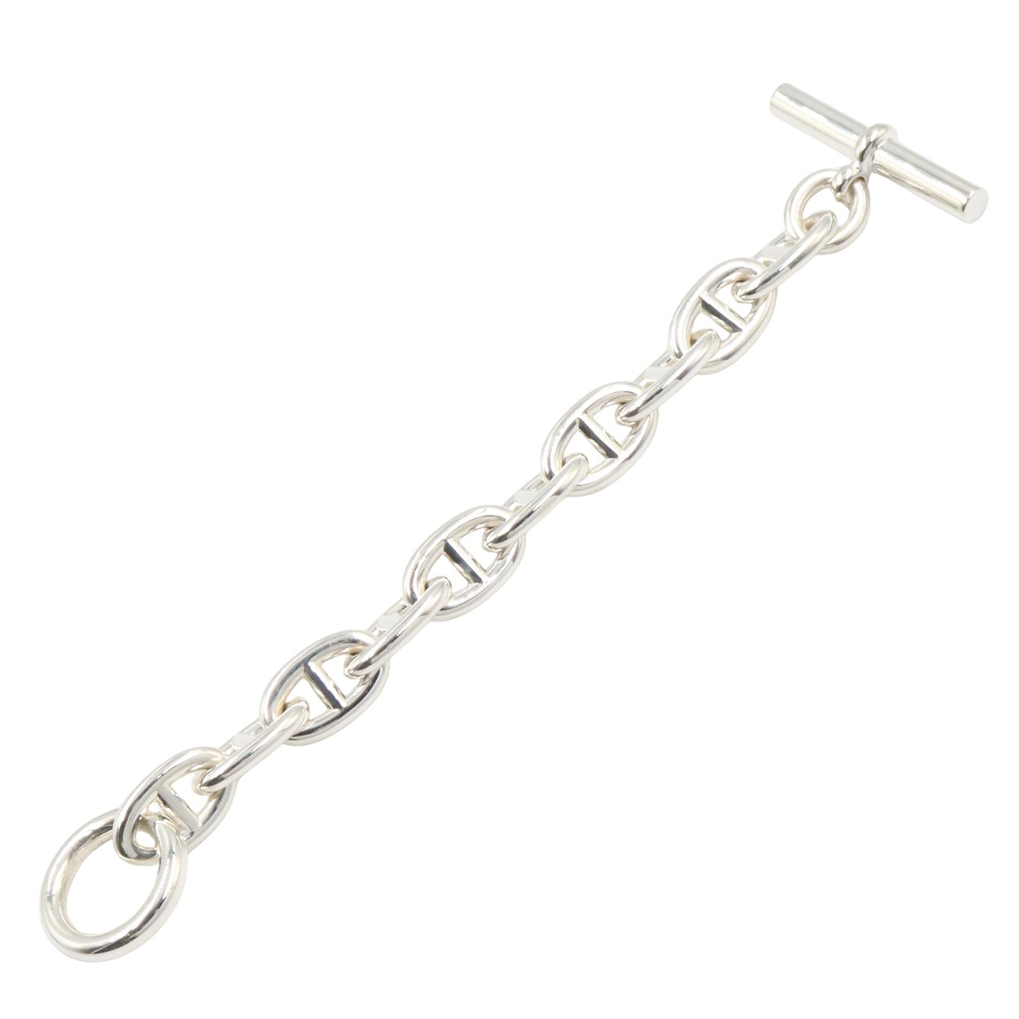 シェーヌダンクル TGM 10コマ ブレスレット ブレスレット シルバー925 シルバー エルメス アクセサリー HERMES