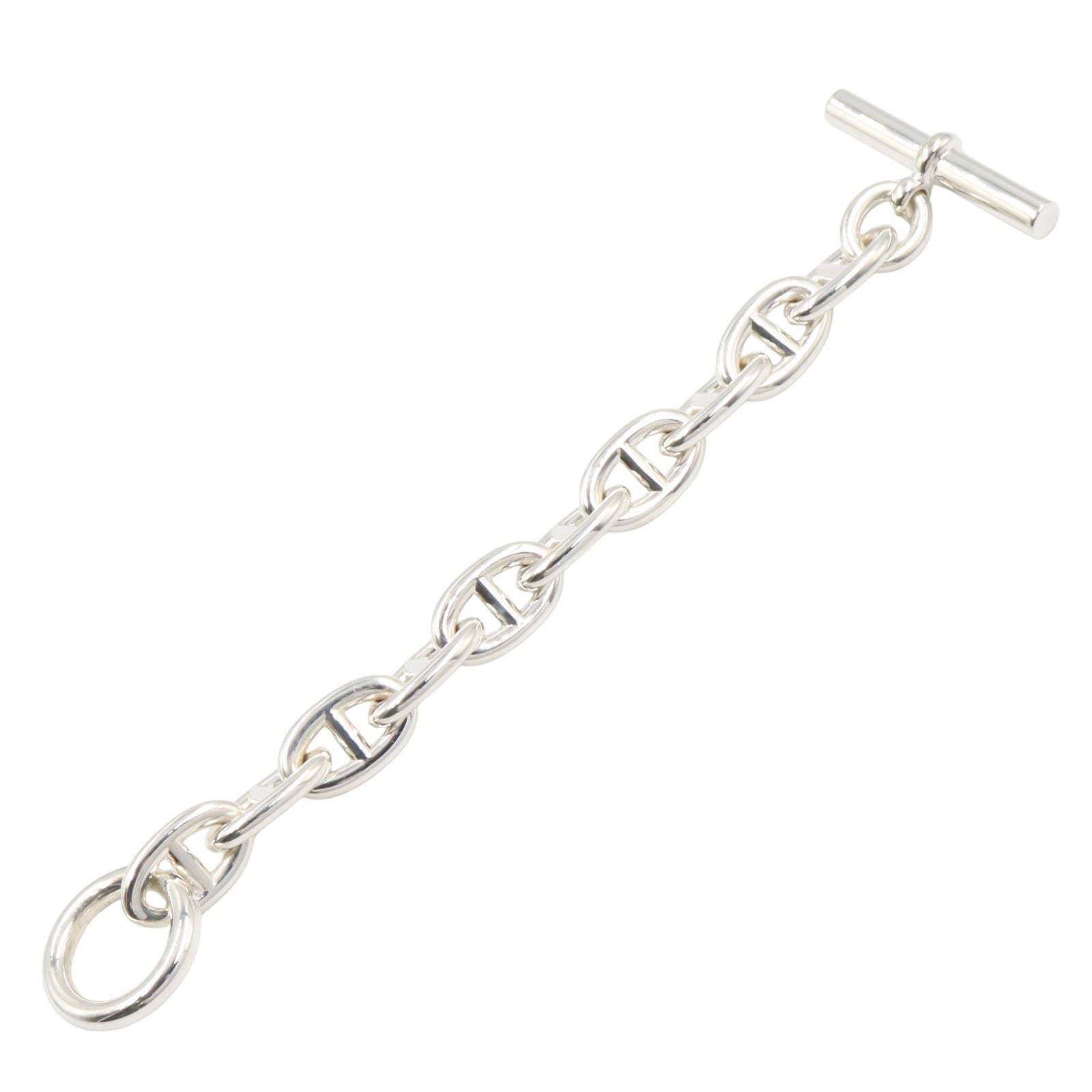 シェーヌダンクル TGM 10コマ ブレスレット ブレスレット シルバー925 シルバー エルメス アクセサリー HERMES