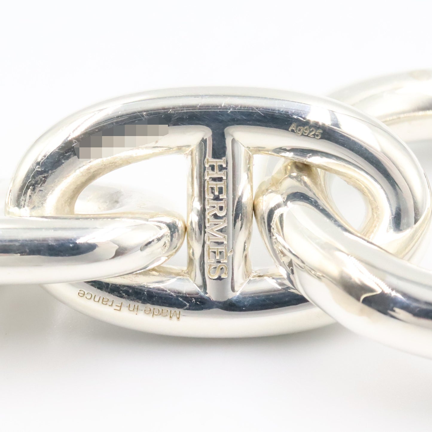 シェーヌダンクル TGM 10コマ ブレスレット ブレスレット シルバー925 シルバー エルメス アクセサリー HERMES