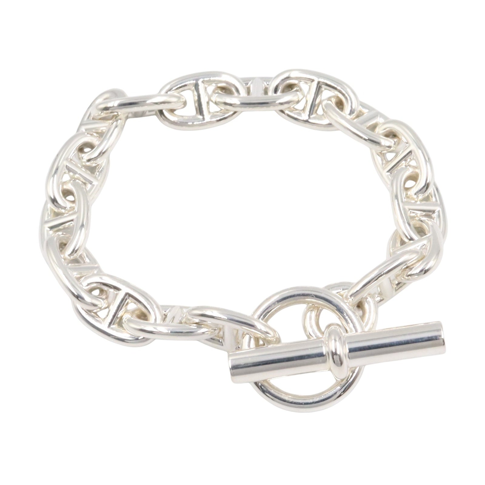 シェーヌダンクル MM 16コマ ブレスレット ブレスレット シルバー925 シルバー エルメス アクセサリー HERMES
