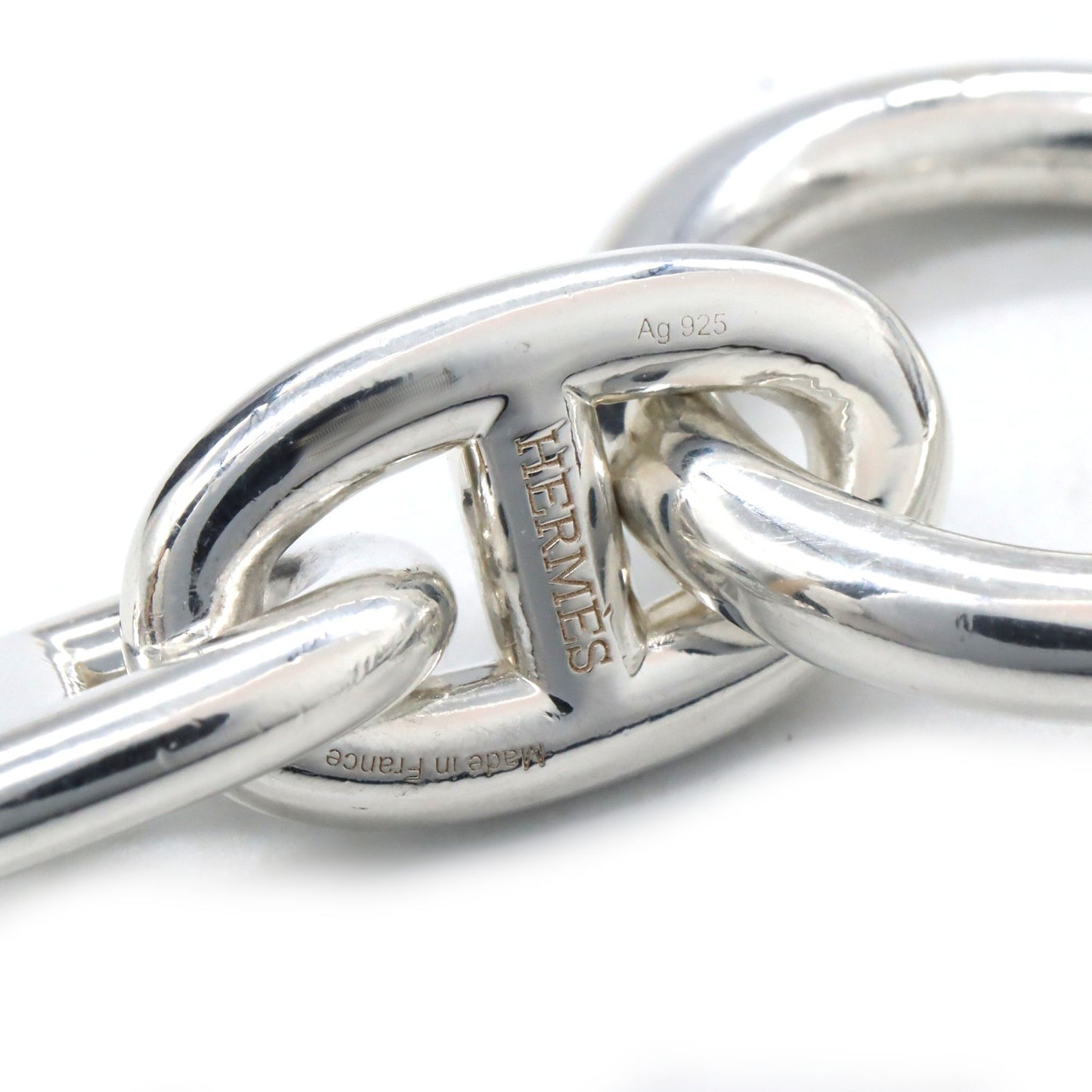 シェーヌダンクル MM ブレスレット 18コマ ブレスレット シルバー925 シルバー エルメス アクセサリー HERMES