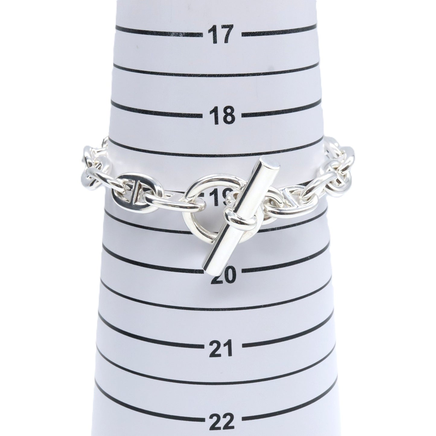 シェーヌダンクル MM ブレスレット 18コマ ブレスレット シルバー925 シルバー エルメス アクセサリー HERMES