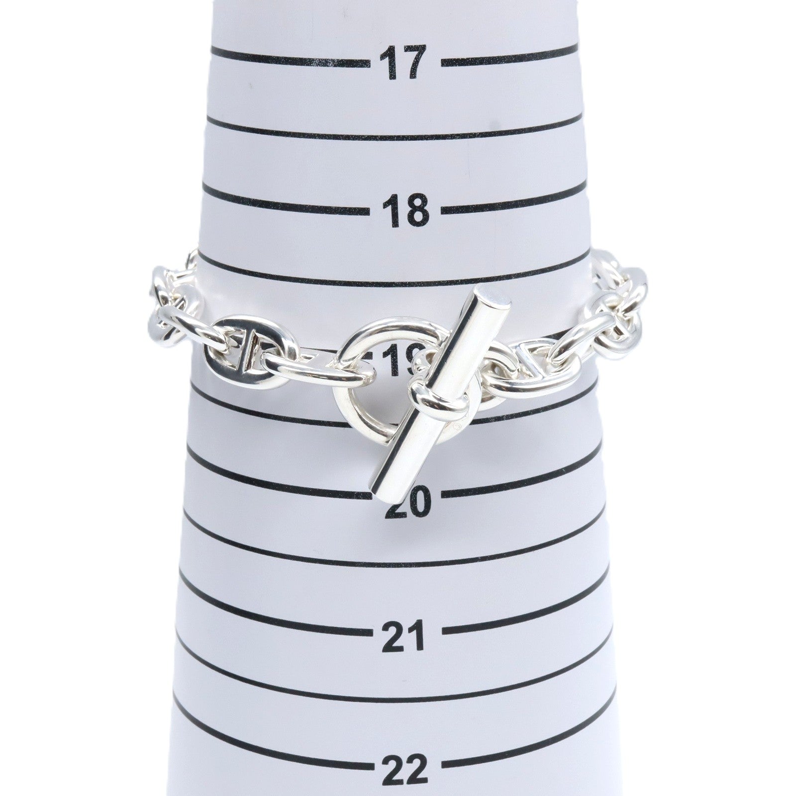 シェーヌダンクル MM ブレスレット 18コマ ブレスレット シルバー925 シルバー エルメス アクセサリー HERMES