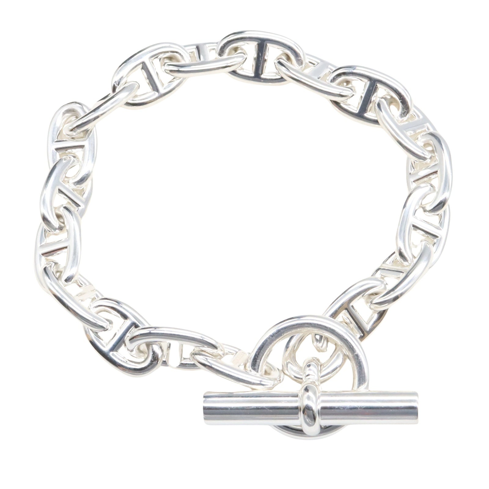 シェーヌダンクル MM ブレスレット 18コマ ブレスレット シルバー925 シルバー エルメス アクセサリー HERMES