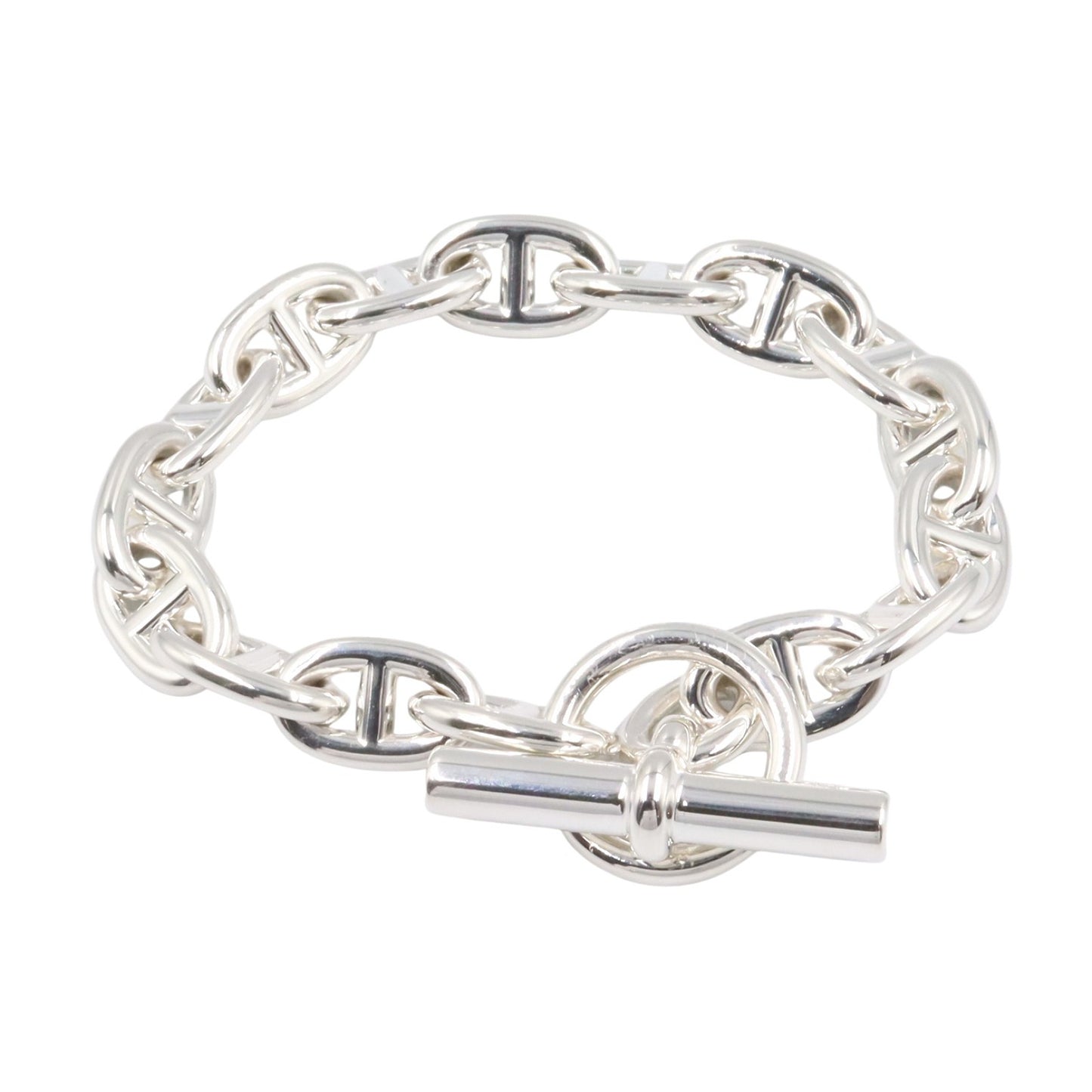 シェーヌダンクル MM 16コマ ブレスレット ブレスレット シルバー925 シルバー エルメス アクセサリー HERMES