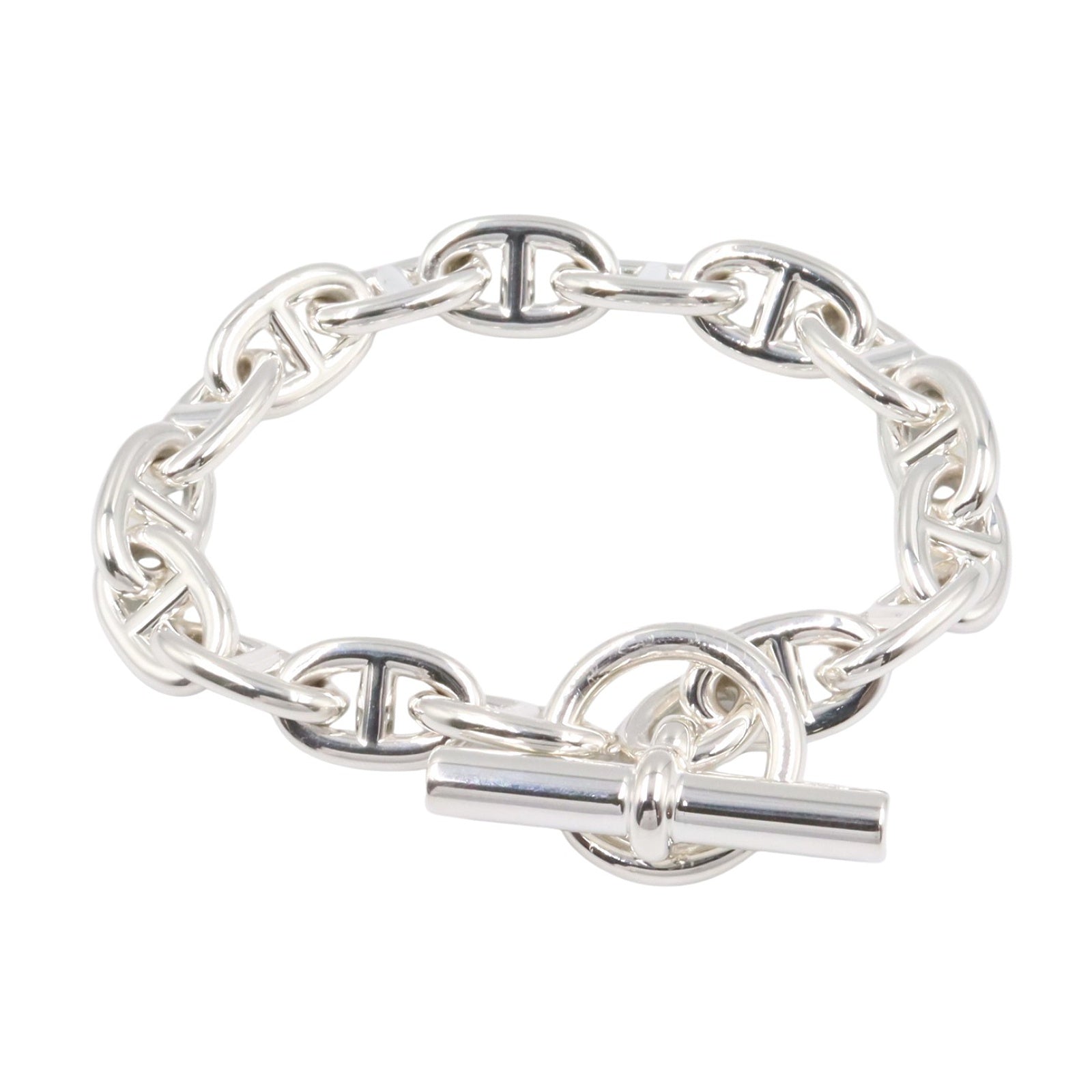 シェーヌダンクル MM 16コマ ブレスレット ブレスレット シルバー925 シルバー エルメス アクセサリー HERMES