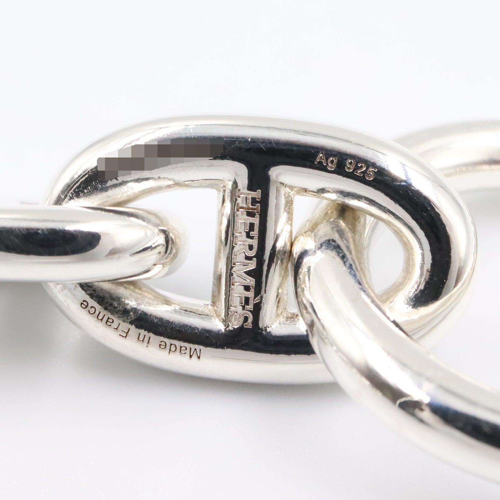 シェーヌダンクル MM 16コマ ブレスレット ブレスレット シルバー925 シルバー エルメス アクセサリー HERMES