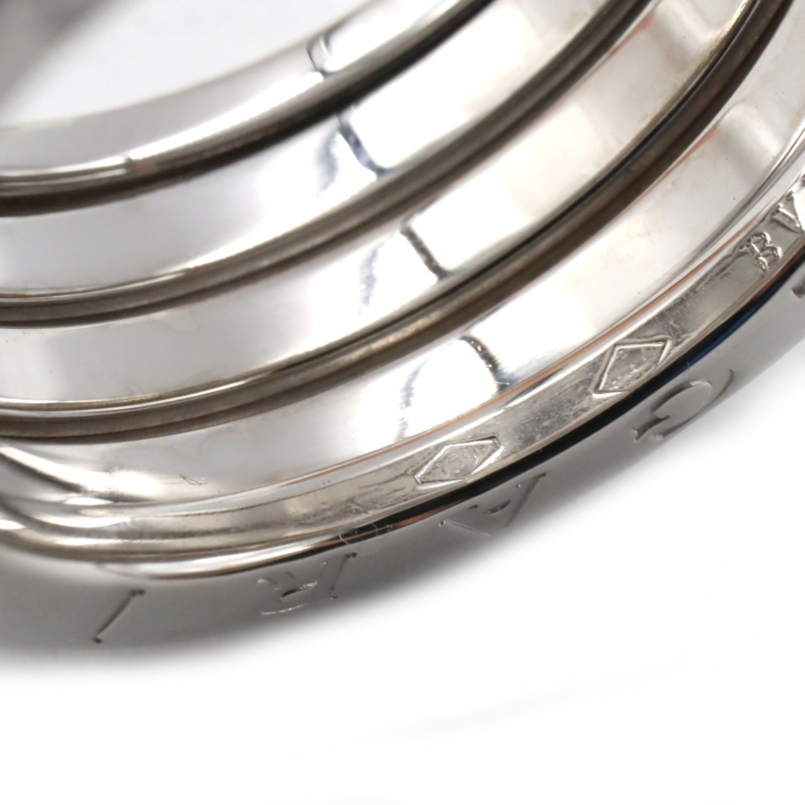 ブルガリ ビーゼロワン B-zero1 K18WGホワイトゴールド 4バンド