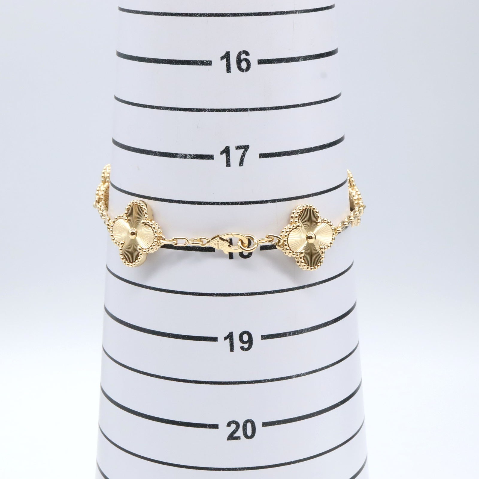 ヴィンテージアルハンブラ ブレスレット 5モチーフ ギヨシェ