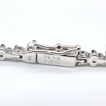 ダイヤネックレス ネックレス K18WG（ホワイトゴールド） ダイヤモンド クリア タサキ アクセサリー TASAKI