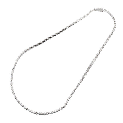 ダイヤネックレス ネックレス K18WG（ホワイトゴールド） ダイヤモンド クリア タサキ アクセサリー TASAKI