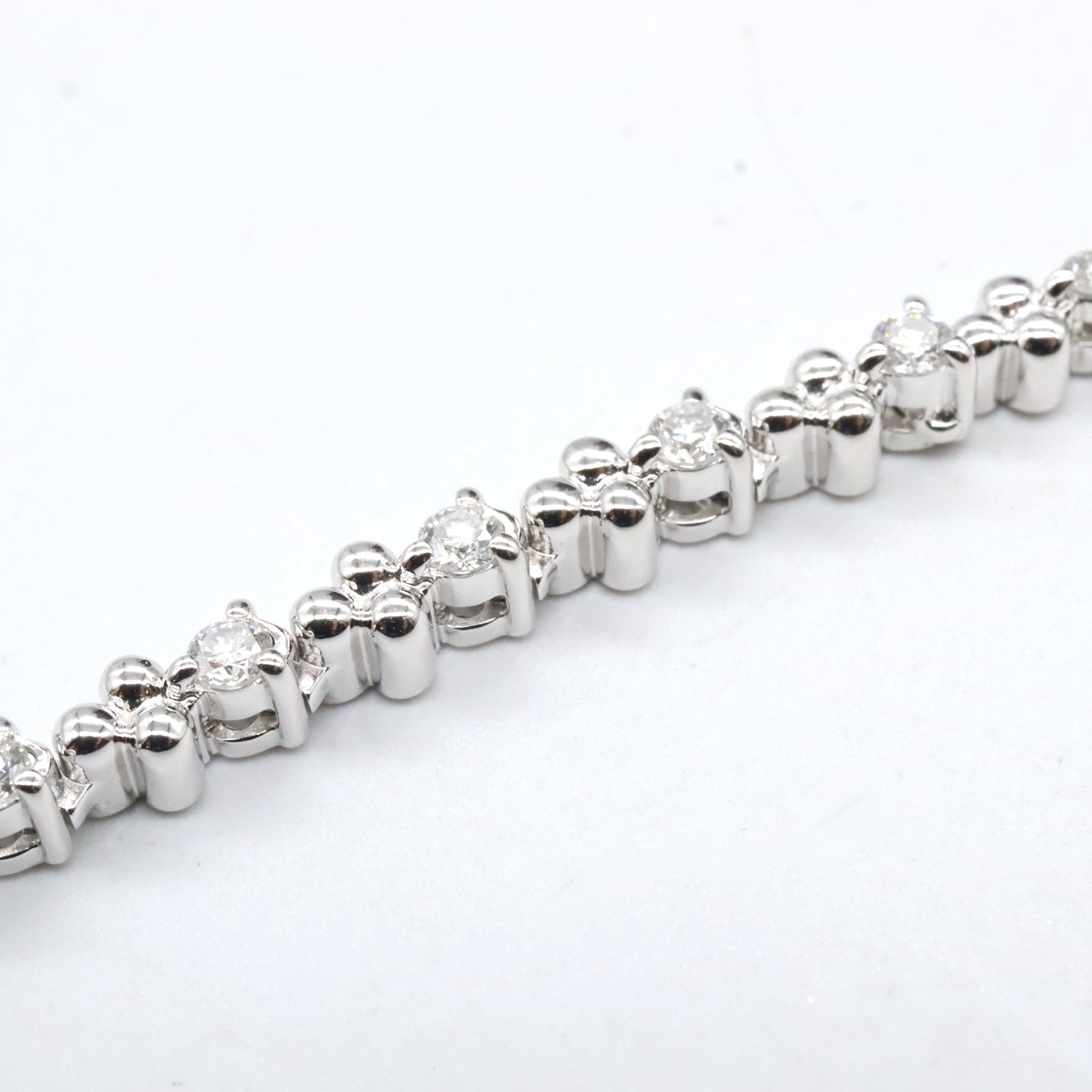 ダイヤネックレス ネックレス K18WG（ホワイトゴールド） ダイヤモンド