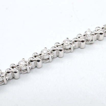 ダイヤネックレス ネックレス K18WG（ホワイトゴールド） ダイヤモンド クリア タサキ アクセサリー TASAKI