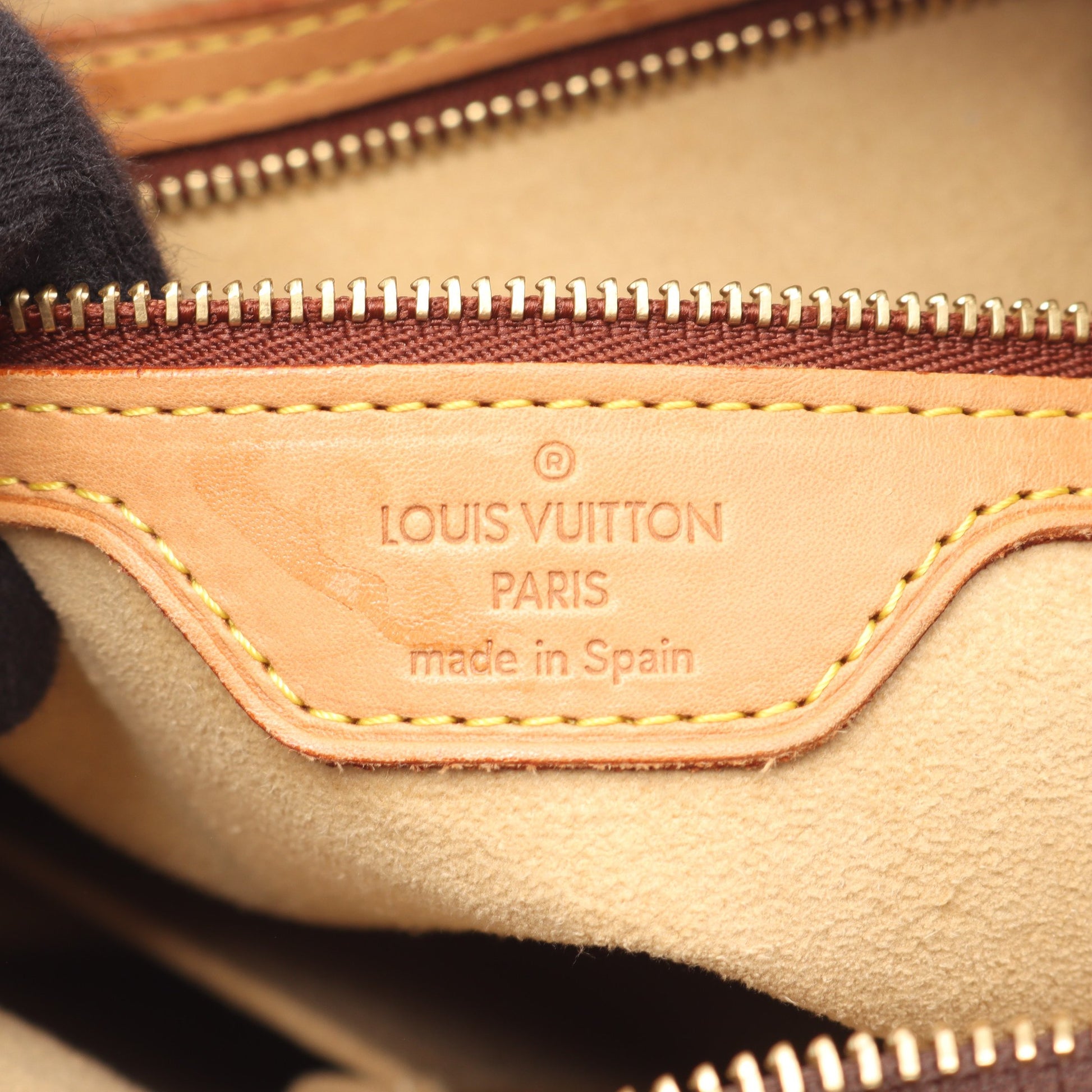 ルーピングGM モノグラム ショルダーバッグ PVC レザー ブラウン ルイヴィトン バッグ LOUIS VUITTON
