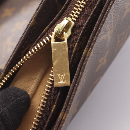 ルーピングGM モノグラム ショルダーバッグ PVC レザー ブラウン ルイヴィトン バッグ LOUIS VUITTON
