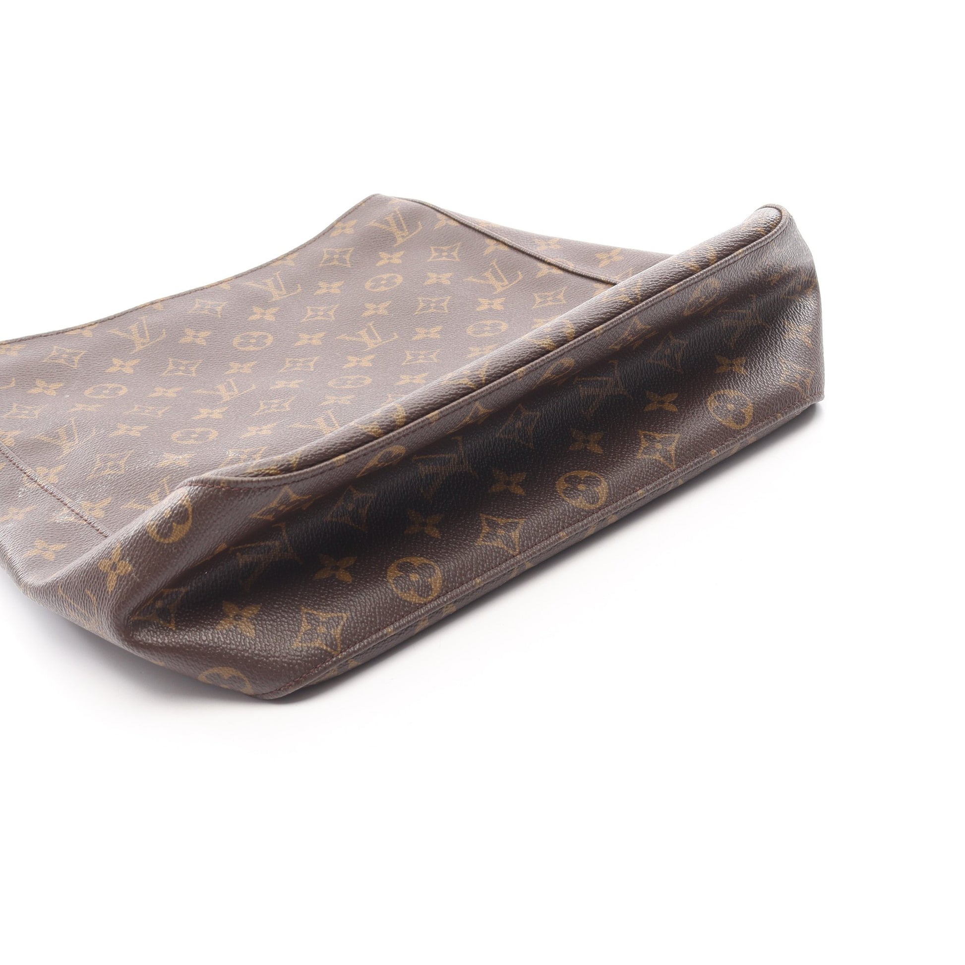 ルーピングGM モノグラム ショルダーバッグ PVC レザー ブラウン ルイヴィトン バッグ LOUIS VUITTON
