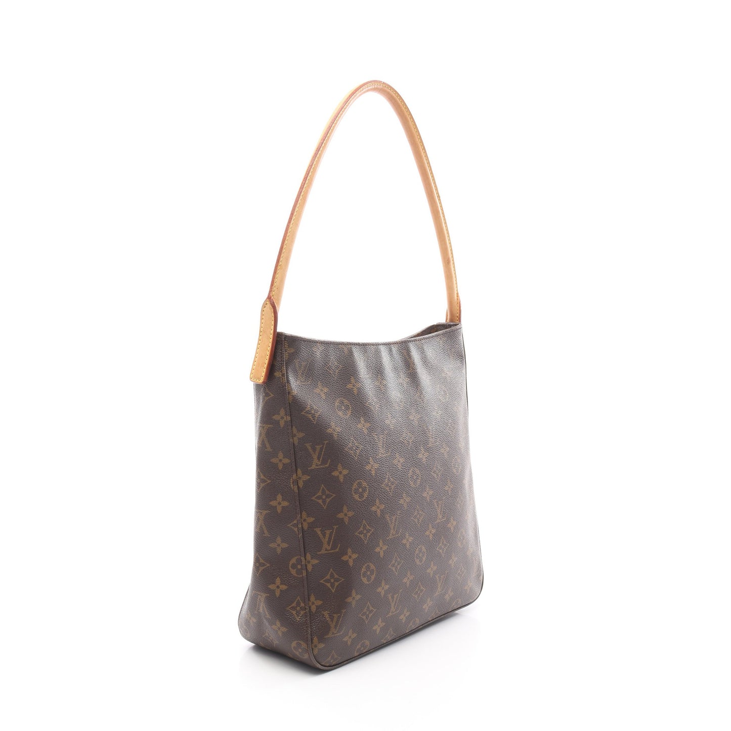 ルーピングGM モノグラム ショルダーバッグ PVC レザー ブラウン ルイヴィトン バッグ LOUIS VUITTON