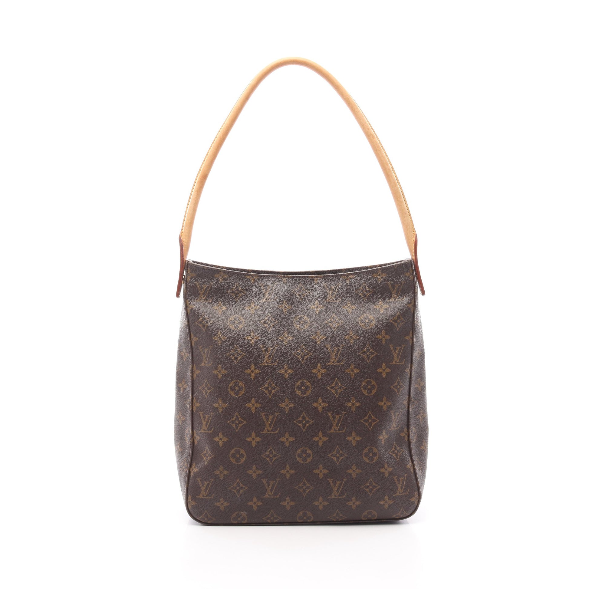 ルーピングGM モノグラム ショルダーバッグ PVC レザー ブラウン ルイヴィトン バッグ LOUIS VUITTON
