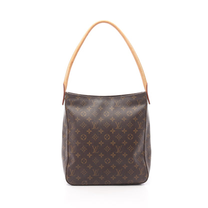 ルーピングGM モノグラム ショルダーバッグ PVC レザー ブラウン ルイヴィトン バッグ LOUIS VUITTON