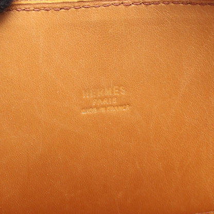ボリード31 ナチュラル ハンドバッグ オーストリッチ ライトブラウン ゴールド金具 2WAY □O刻印 エルメス バッグ HERMES