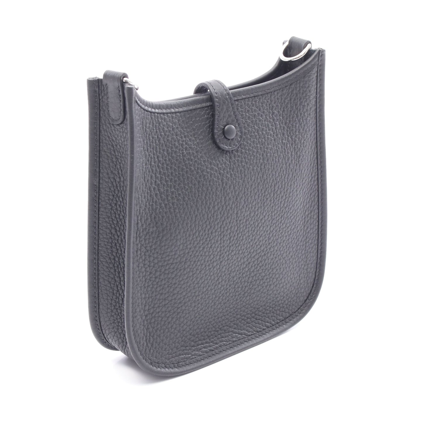 エヴリンTPM ショルダーバッグ トリヨンクレマンス ブラック シルバー金具 W刻印 エルメス バッグ HERMES