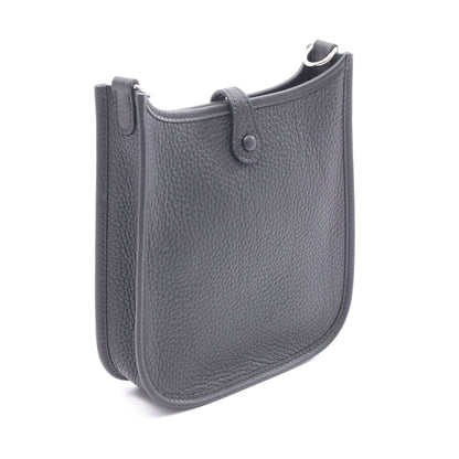 エヴリンTPM ショルダーバッグ トリヨンクレマンス ブラック シルバー金具 W刻印 エルメス バッグ HERMES