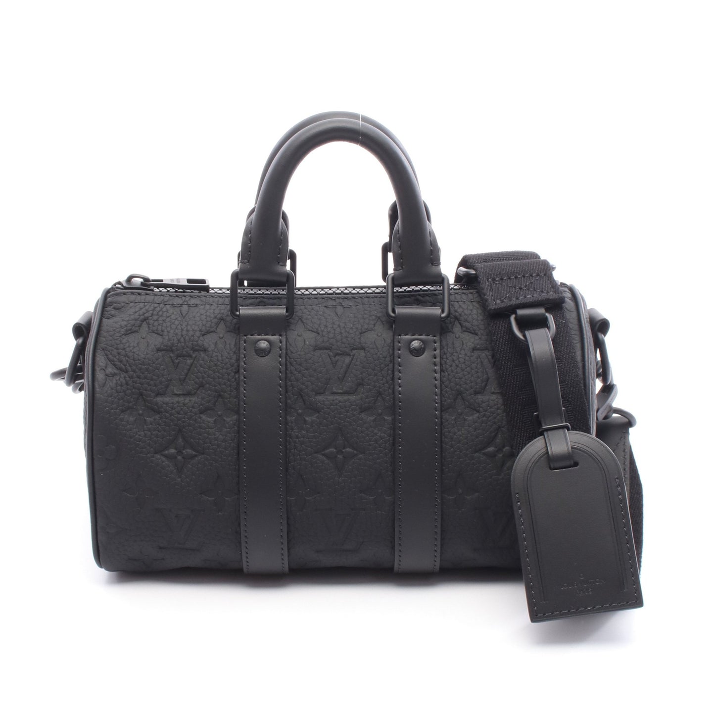 キーポル バンドリエール25 トリヨンモノグラム ノワール ハンドバッグ レザー ブラック 2WAY ルイヴィトン バッグ LOUIS VUITTON