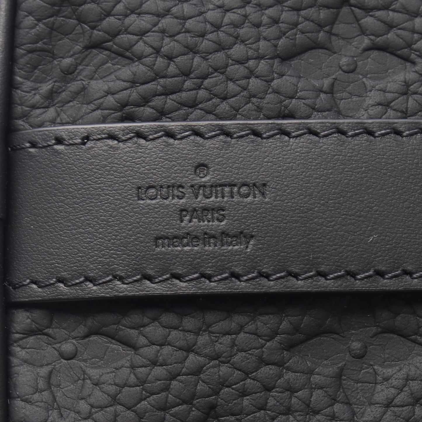 キーポル バンドリエール25 トリヨンモノグラム ノワール ハンドバッグ レザー ブラック 2WAY ルイヴィトン バッグ LOUIS VUITTON