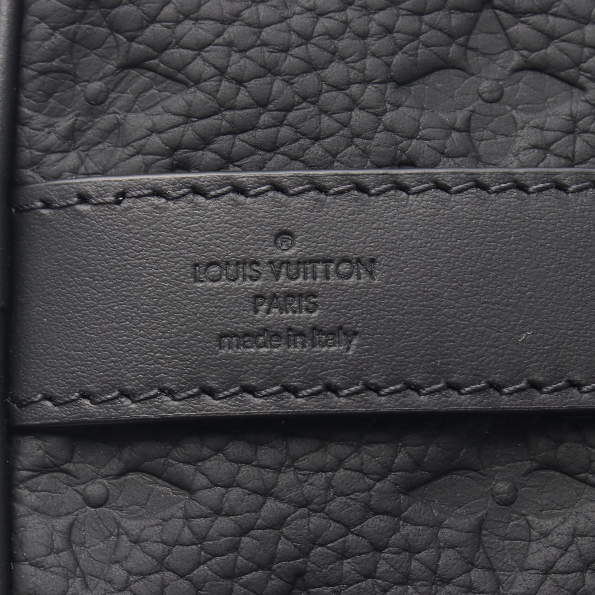 キーポル バンドリエール25 トリヨンモノグラム ノワール ハンドバッグ レザー ブラック 2WAY ルイヴィトン バッグ LOUIS VUITTON
