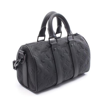 キーポル バンドリエール25 トリヨンモノグラム ノワール ハンドバッグ レザー ブラック 2WAY ルイヴィトン バッグ LOUIS VUITTON