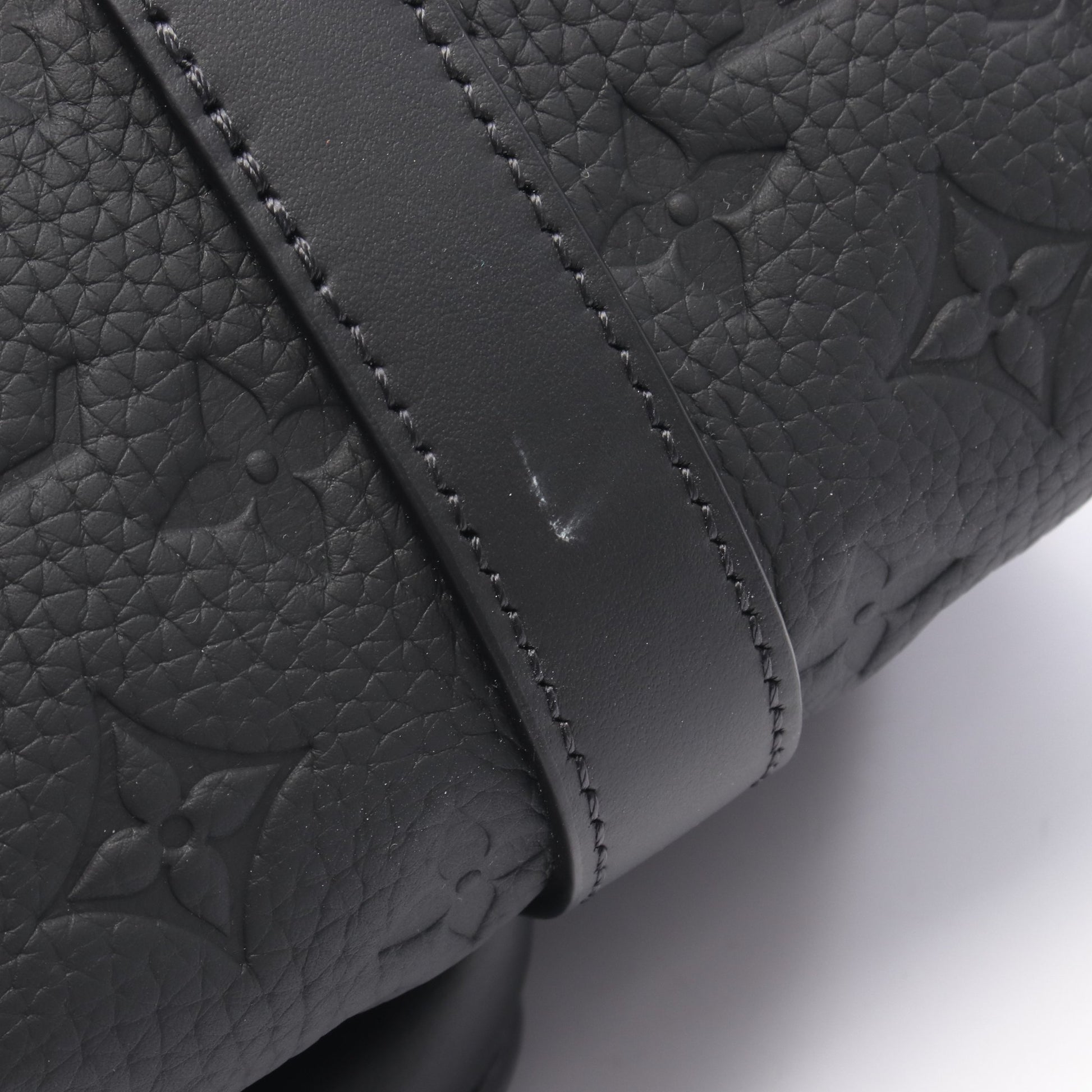 キーポル バンドリエール25 トリヨンモノグラム ノワール ハンドバッグ レザー ブラック 2WAY ルイヴィトン バッグ LOUIS VUITTON