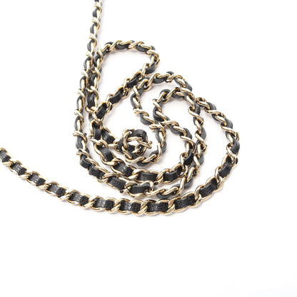 マトラッセ フォンケース チェーンウォレット キャビアスキン ブラック ゴールド金具 シャネル バッグ CHANEL