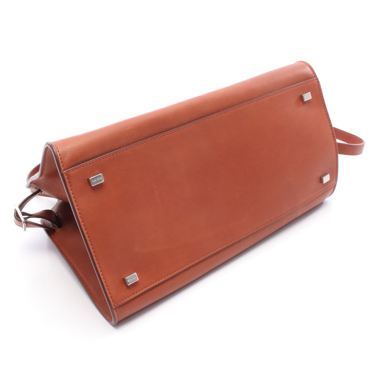 ソフトマルゴー12 ハンドバッグ レザー ブラウン 2WAY ザロウ バッグ THE ROW