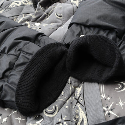 Dr.Woo ジャケット ペイズリー コットン グレー フード付き サカイ アウター sacai