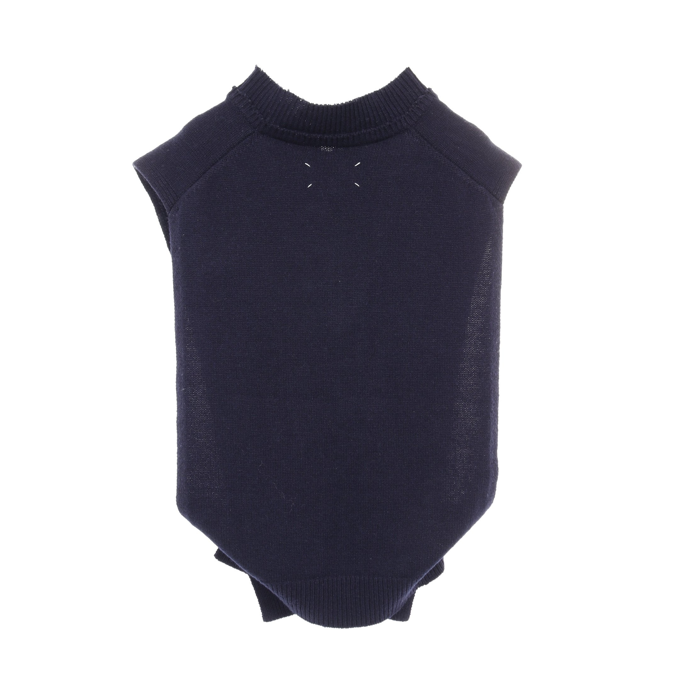 Maison Margiela Vネック ウールニット　ベスト　タバード メゾン マルジェラ MAISON MARGIELA ウールリネンタバード SI1TH0001