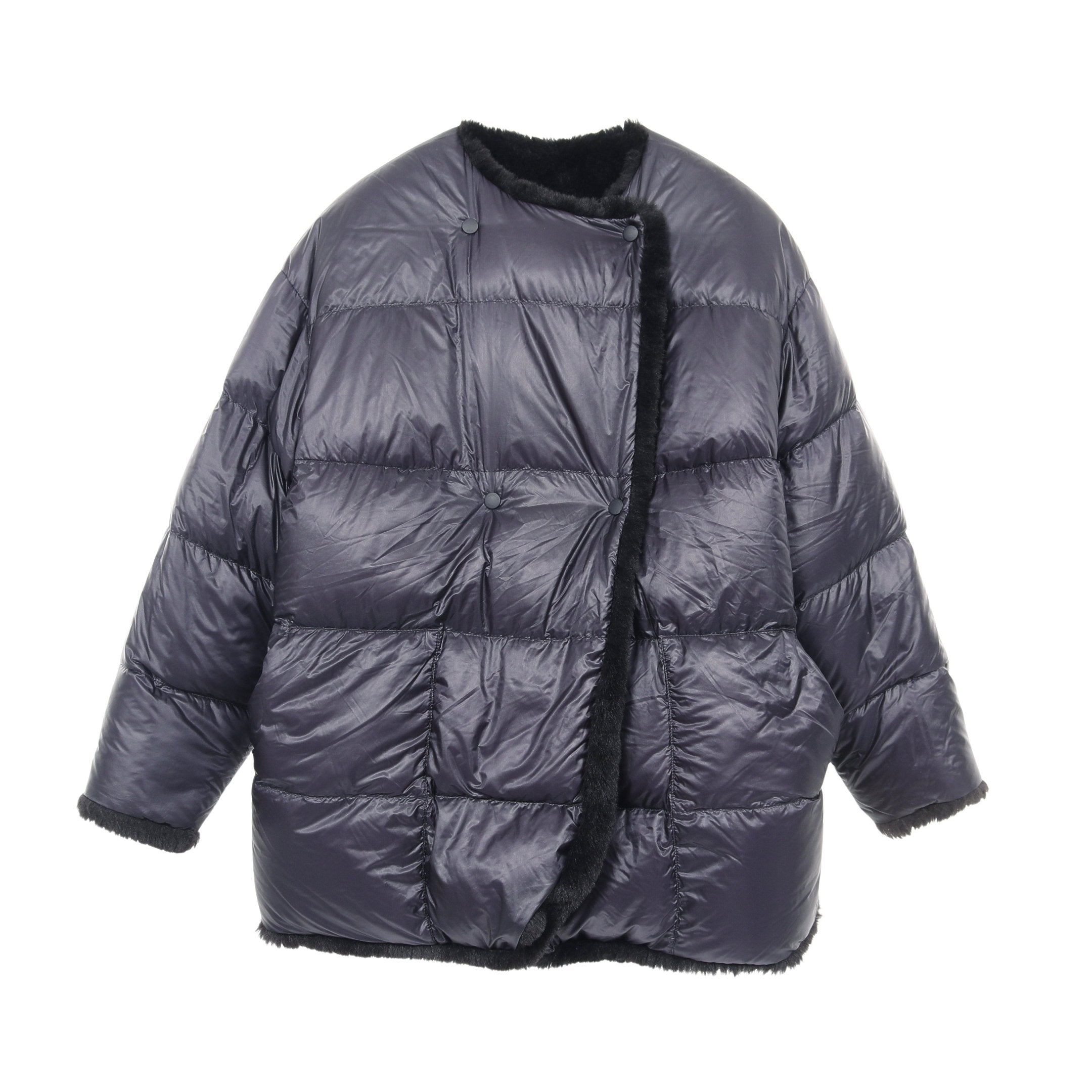 MONCLER GENIUS 4 × HYKE LEMA ダウンジャケット ナイロン ネイビー