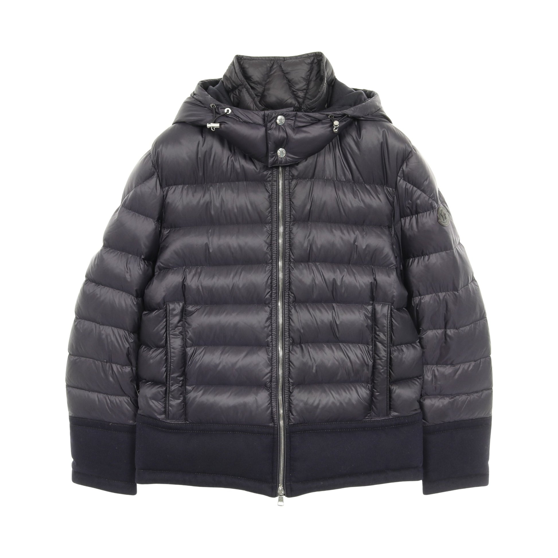 RIOM ダウンジャケット ナイロン ネイビー モンクレール アウター MONCLER