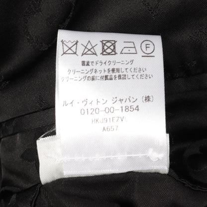 LVフレンド ドッグ パペット ダミエ ジャケット ウール ブラック オフホワイト ブラウン ルイヴィトン アウター LOUIS VUITTON