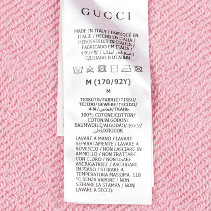 CHERRY GUCCI プルオーバーパーカー チェリー コットン ピンク ターコイズブルー グッチ トップス GUCCI