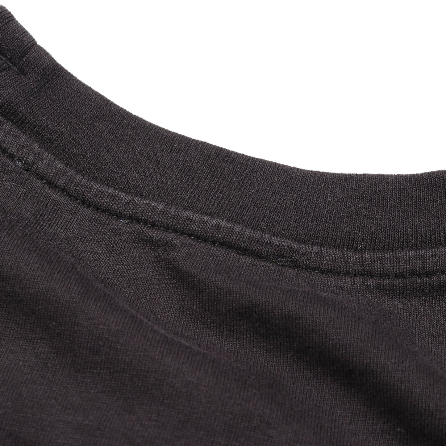 EKD Tシャツ ロゴ刺繍 コットン ブラック バーバリー トップス BURBERRY